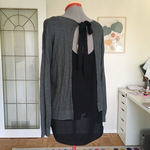 RW & co. Split Back Sweater